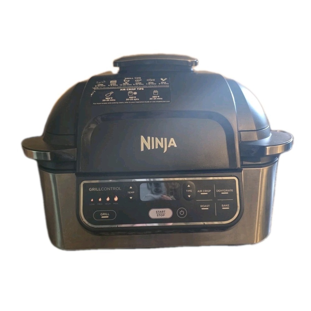 Ninja Foodi 5-in-1 Indoor Grill with Air Fry, Roast, Bake (Tested)AG301
